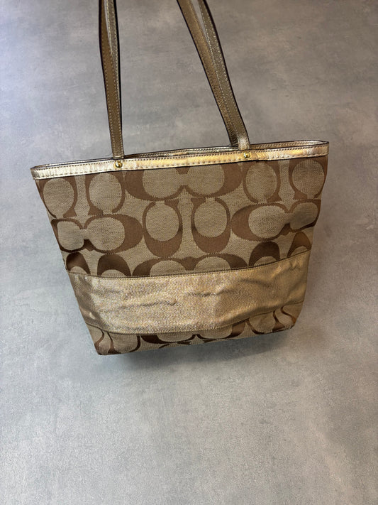 Coach Monogram Shoulder Bag