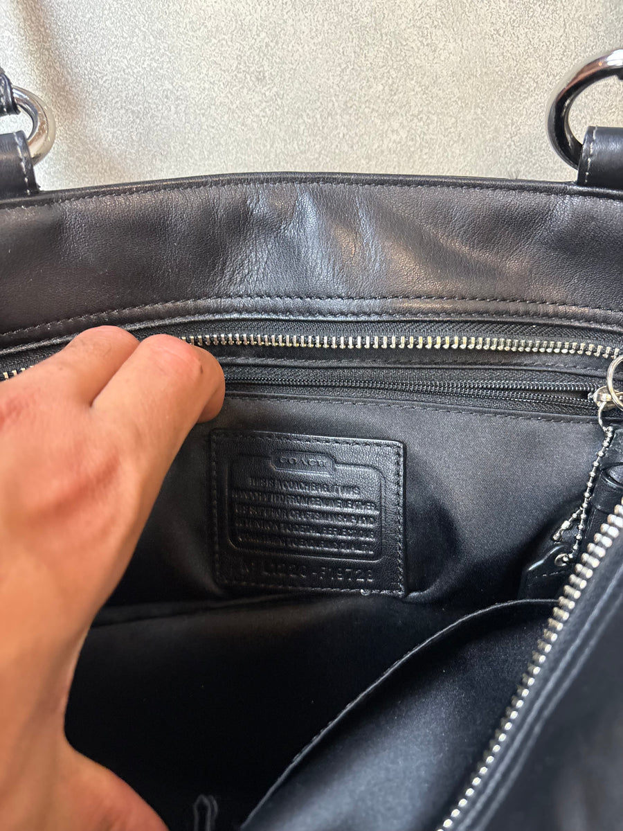 Coach Leather Shoulder Bag