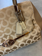 Coach Signature Canvas Shoulder Bag