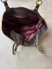 Coach Optic Signature Tote Bag