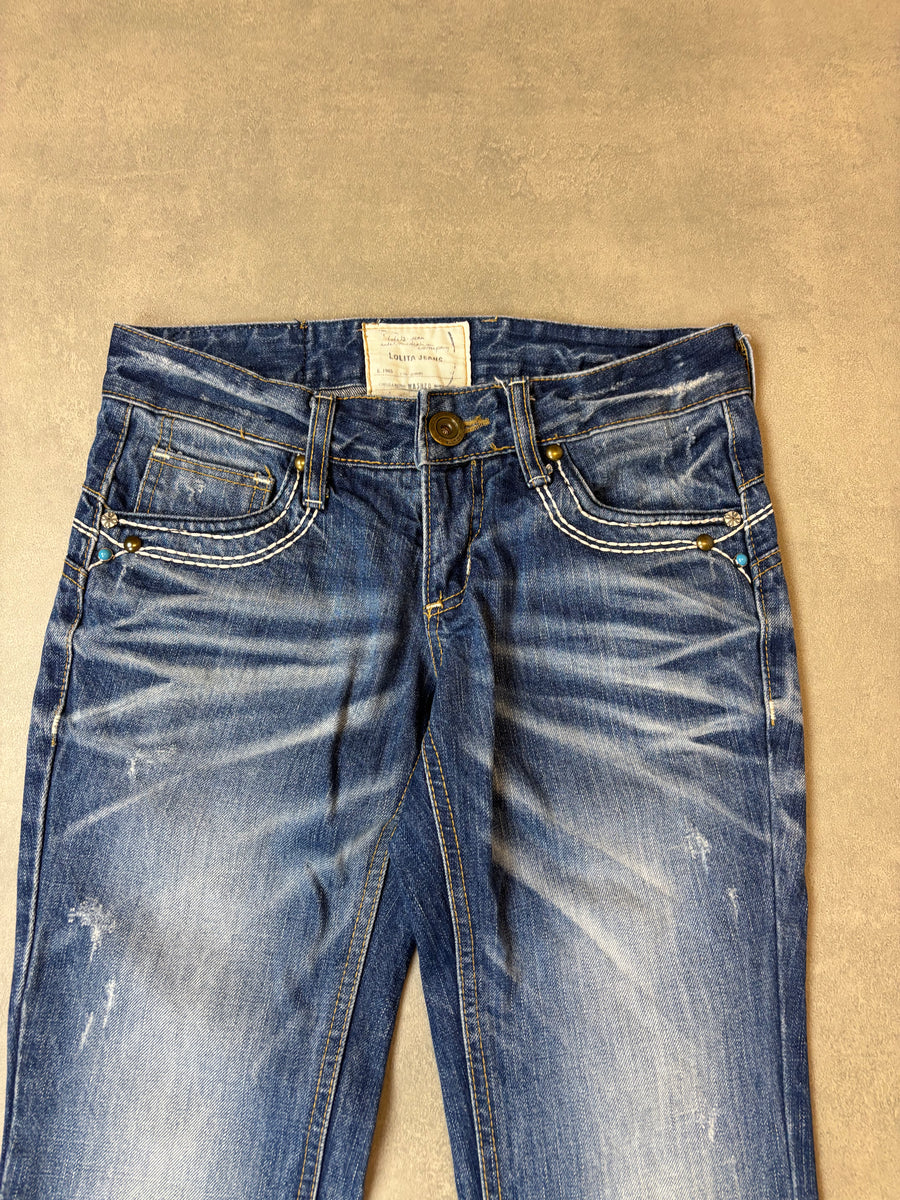 Japanese Lolita Bootcut Damenjeans (S)