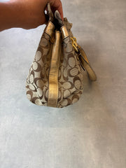 Coach Monogram Shoulder Bag
