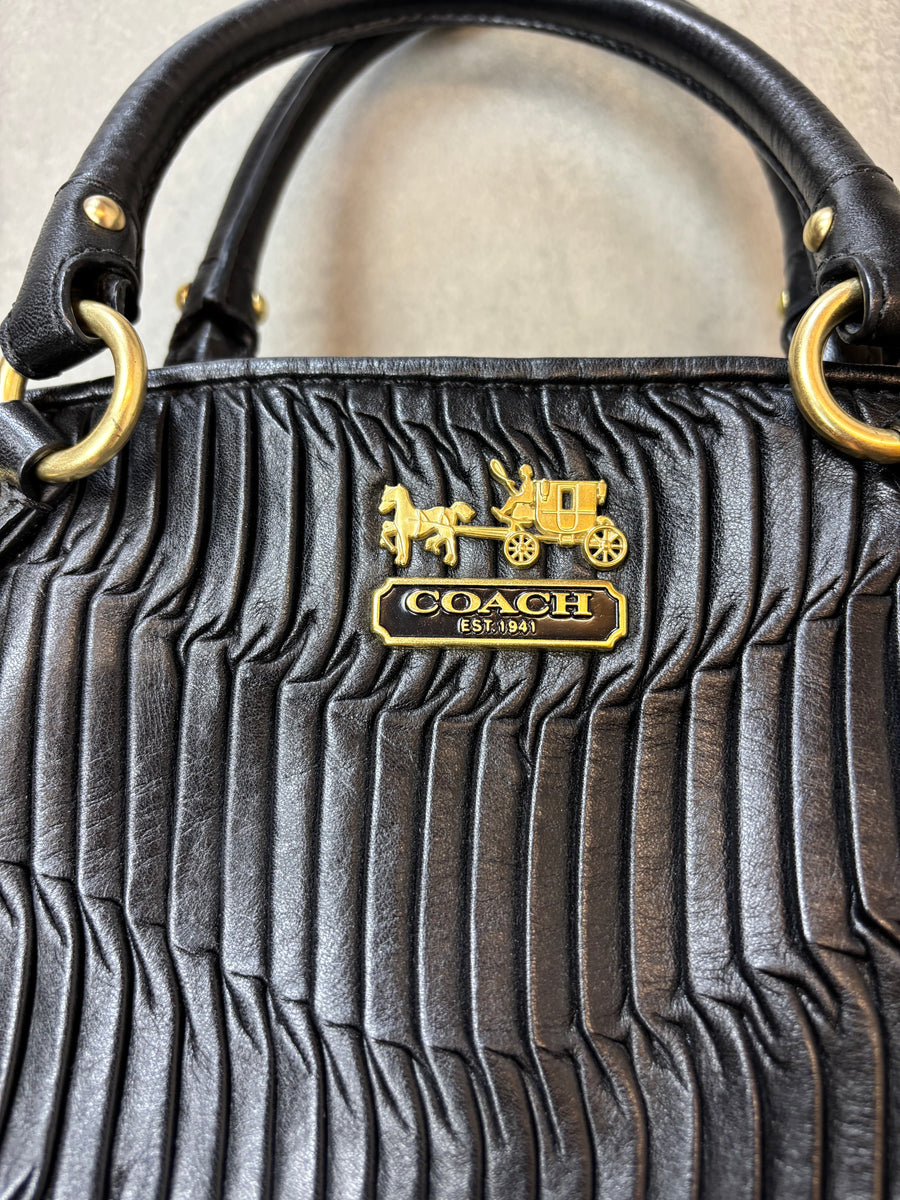 Coach Leather 2-Way Bag