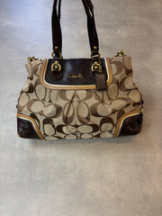 Coach Signature Canvas 2-Way Bag