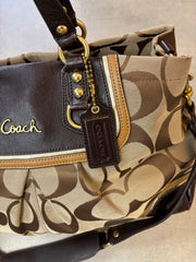 Coach Signature Canvas 2-Way Bag
