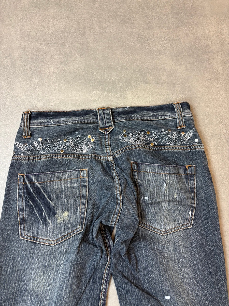 Japanese Root Three Flared Herrenjeans (S-M)