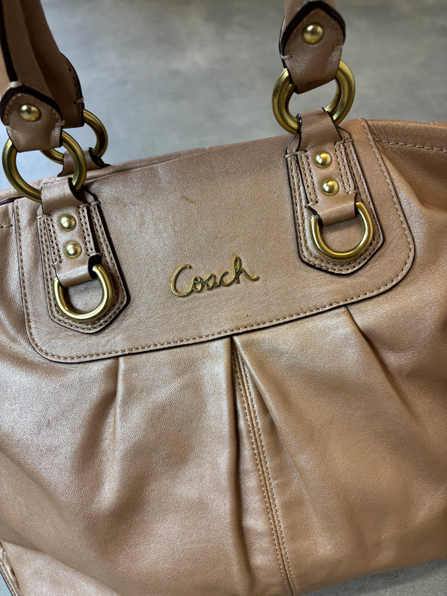 Coach Leather 2-Way Bag
