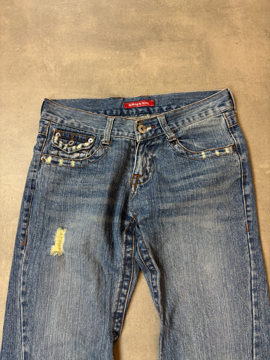 Japanese Rubber Soul Bootcut Herrenjeans (M)