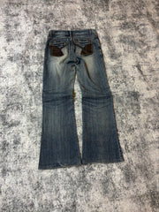 Japanese Blue Jam Bootcut Damenjeans (S)