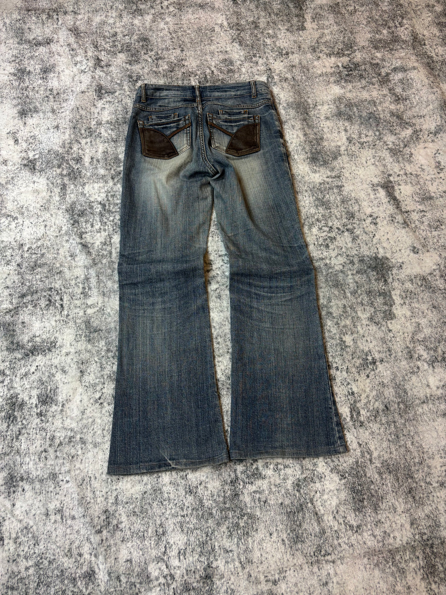 Japanese Blue Jam Bootcut Damenjeans (S)