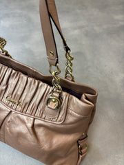 Coach Leather Shoulder Bag