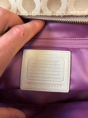 Coach Signature Canvas Shoulder Bag