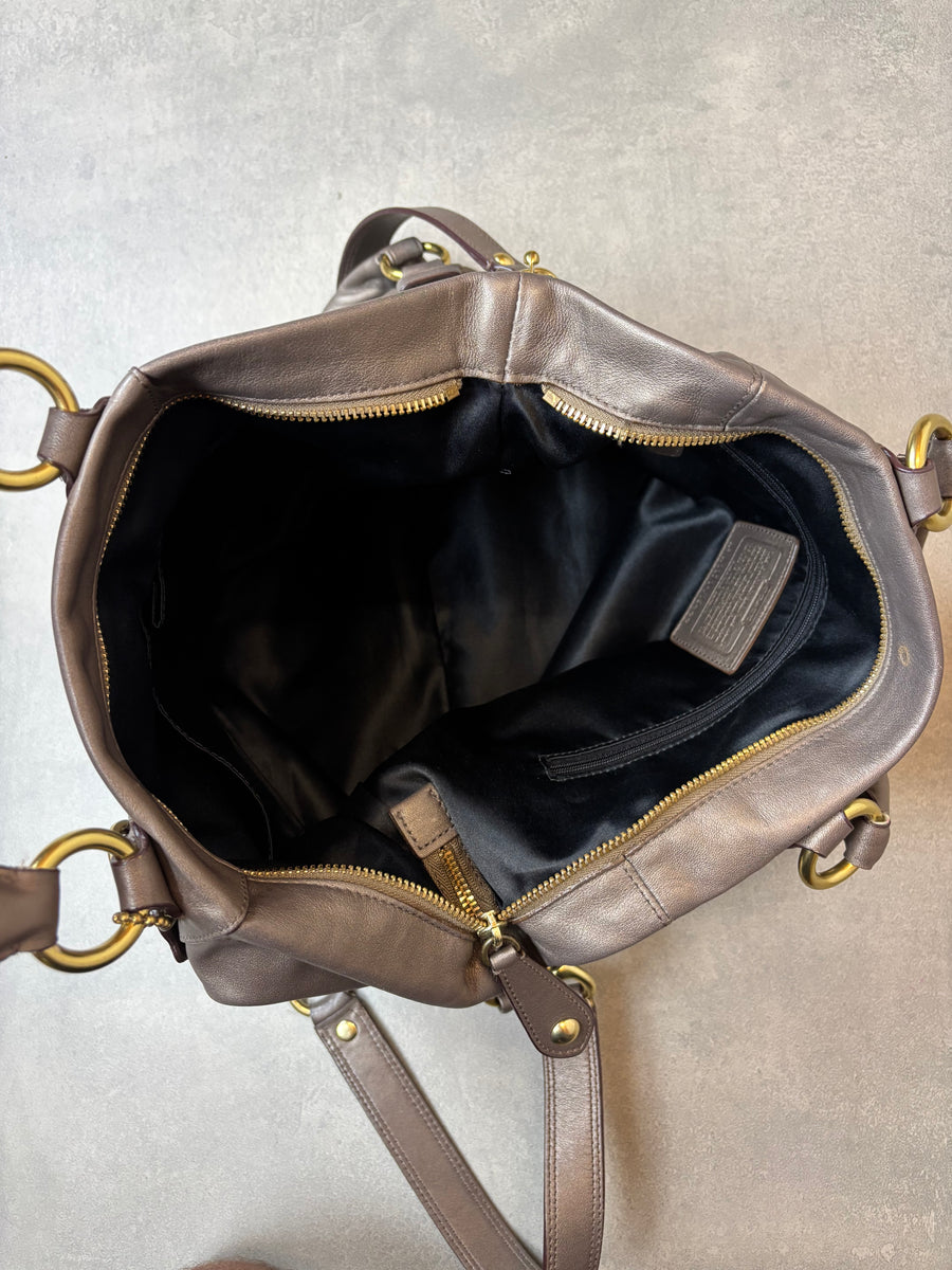 Coach Leather 2-Way Bag