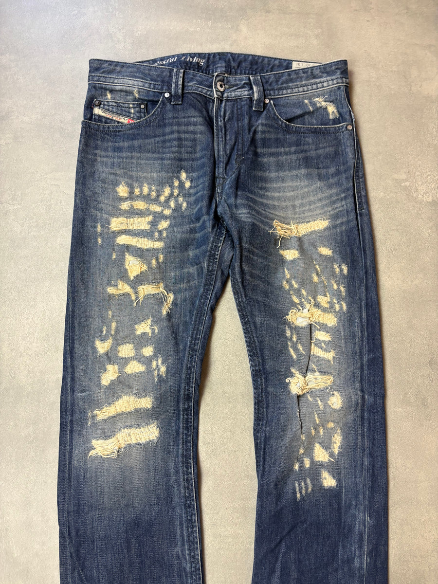 Diesel Distressed Herrenjeans (M-L)