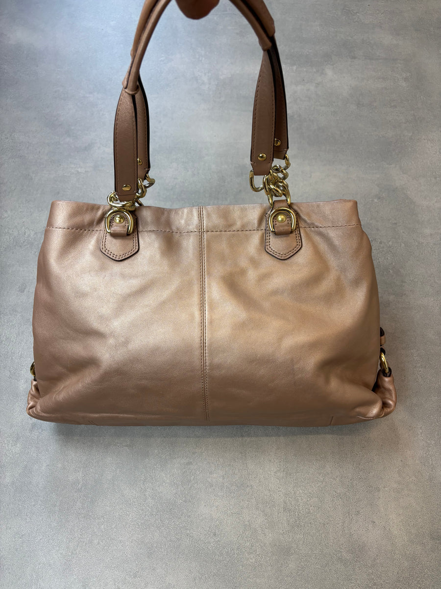 Coach Leather Shoulder Bag
