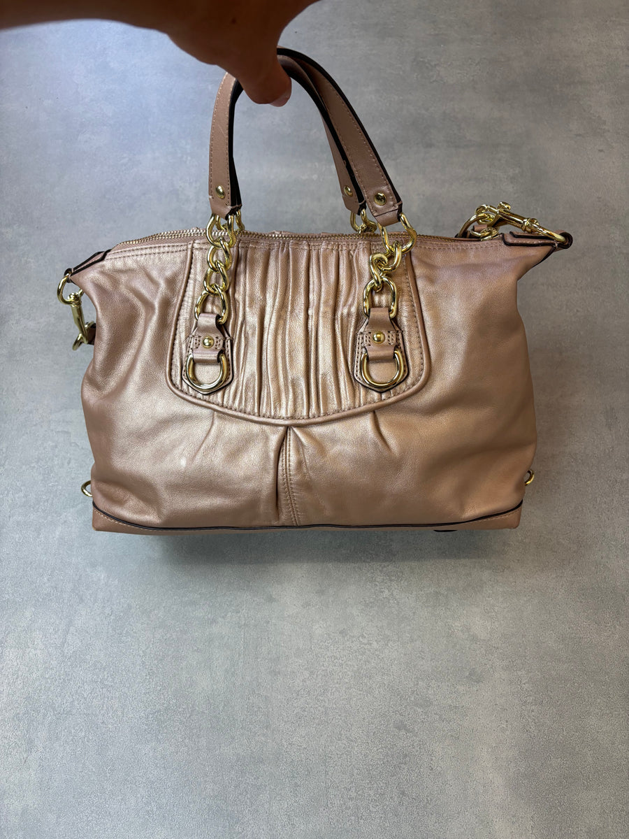 Coach Leather 2-Way Bag