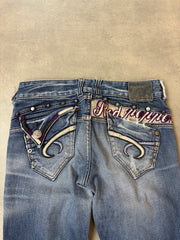 Japanese Red Pepper Bootcut Damenjeans (S)