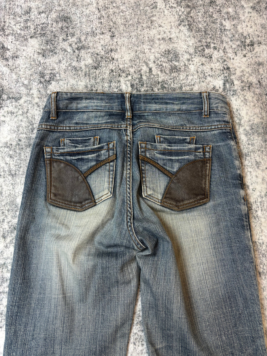 Japanese Blue Jam Bootcut Damenjeans (S)