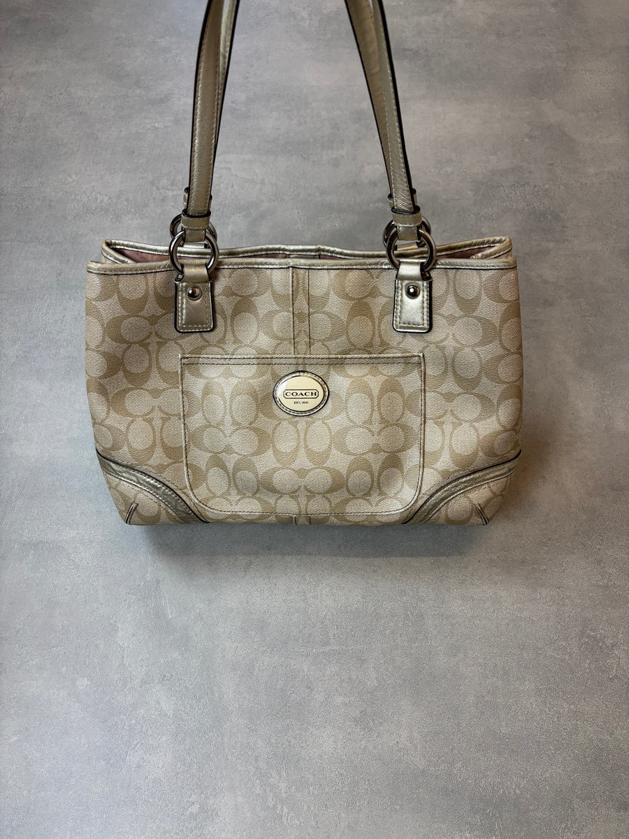 Coach Signature Tote Bag