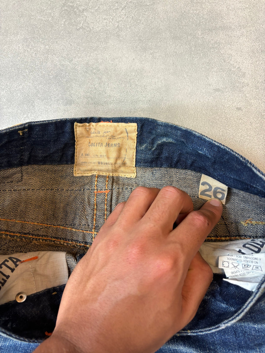 Japanese Bootcut Lolita Damenjeans (M)