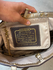 Coach Monogram Shoulder Bag