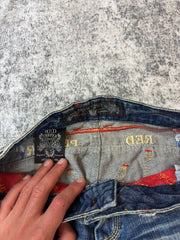 Japanese Red Pepper Bootcut Jeans (M)