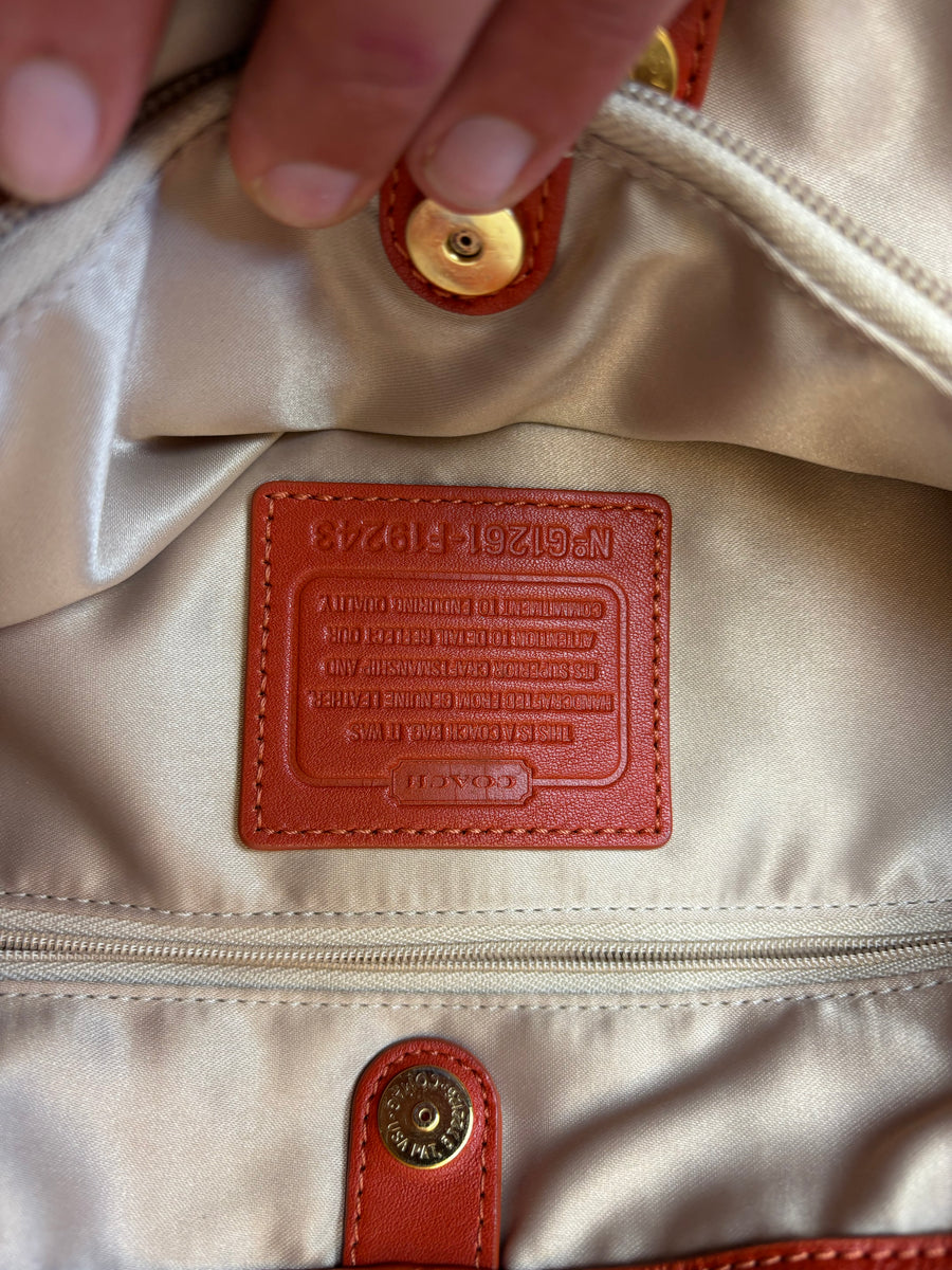 Y2k Coach 2Way Handtasche