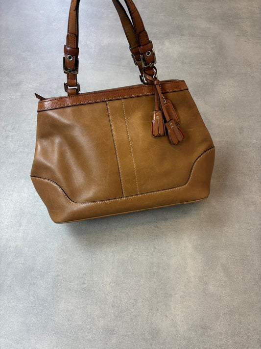 Coach Leather Shoulder Bag
