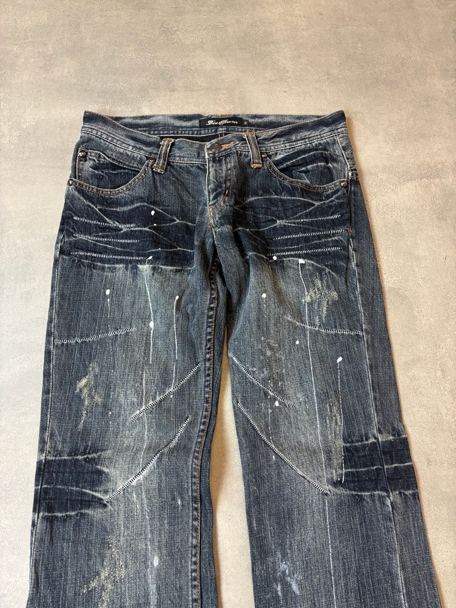 Japanese Root Three Flared Herrenjeans (S-M)