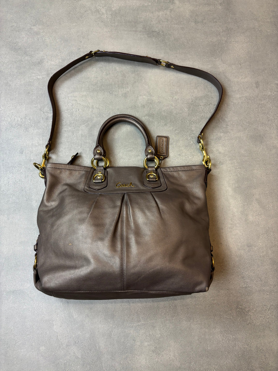 Coach Leather 2-Way Bag