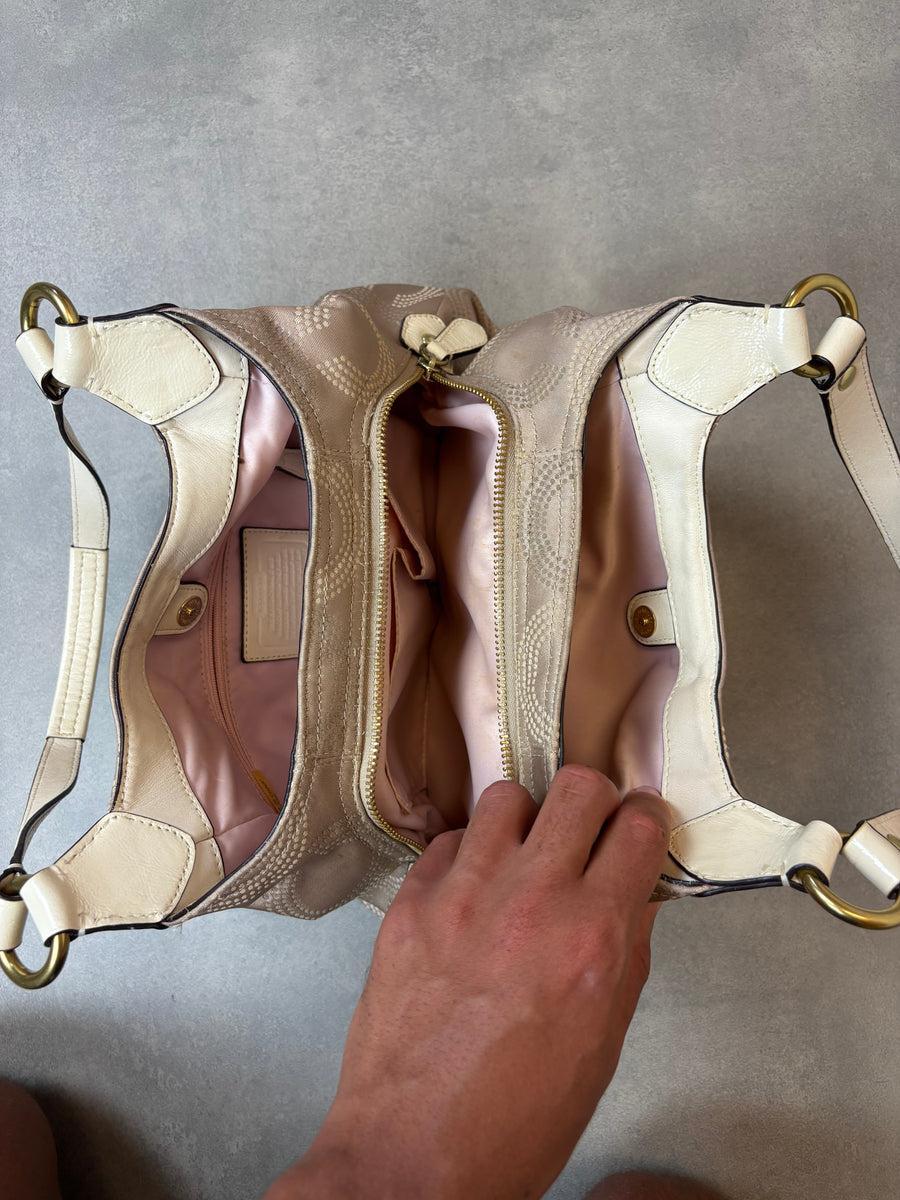 Coach Jacquard Shoulder Bag