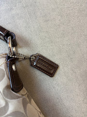 Coach Signature Canvas Shoulder Bag