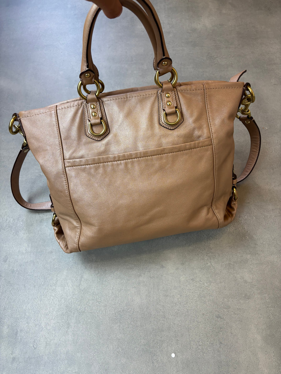 Coach Leather 2-Way Bag