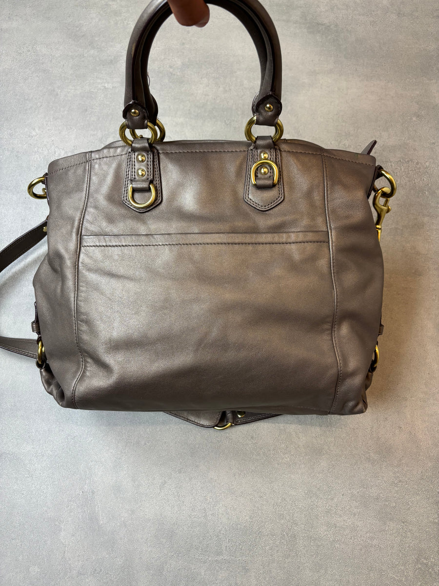 Coach Leather 2-Way Bag