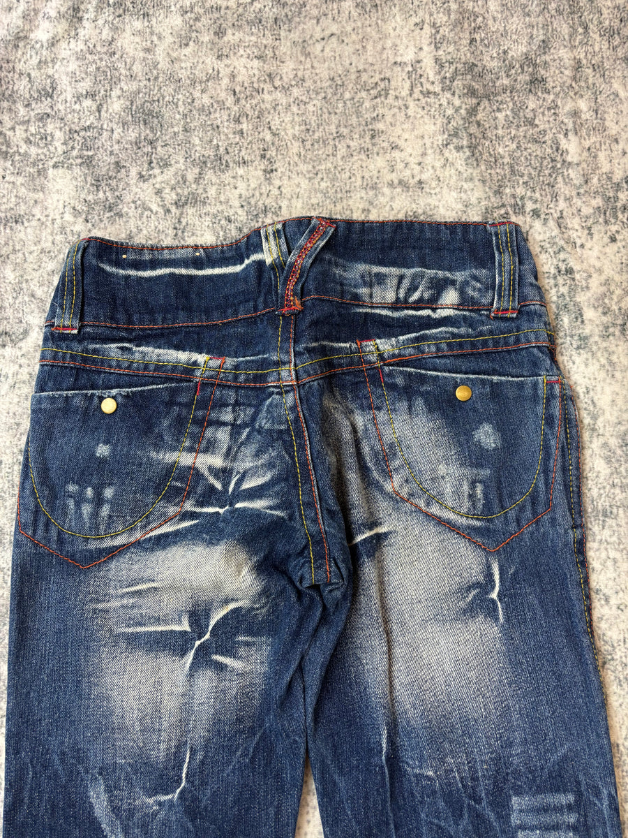 Japanese Come Stai Bootcut Damenjeans (S)
