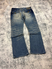 Japanese Vanquish Bootcut Herrenjeans (S-M)