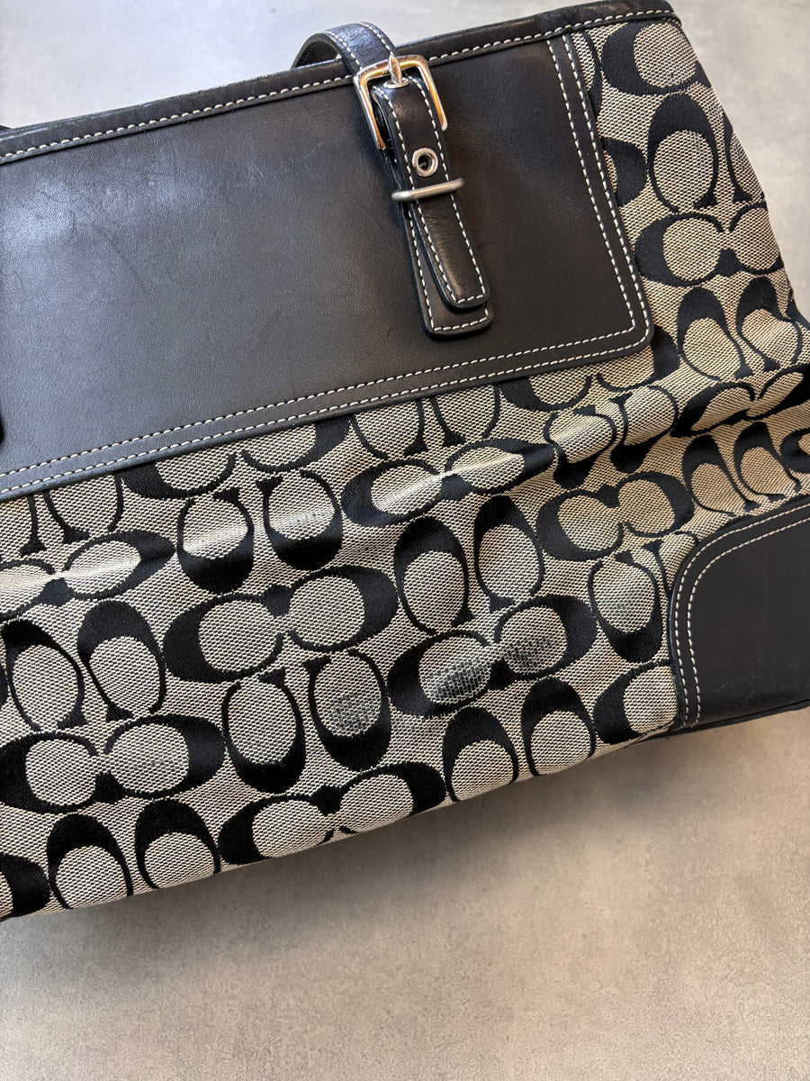 Coach Monogram Tote Bag