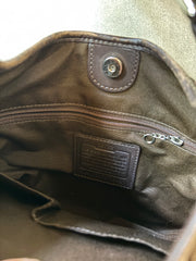 Coach Monogram Shoulder Bag