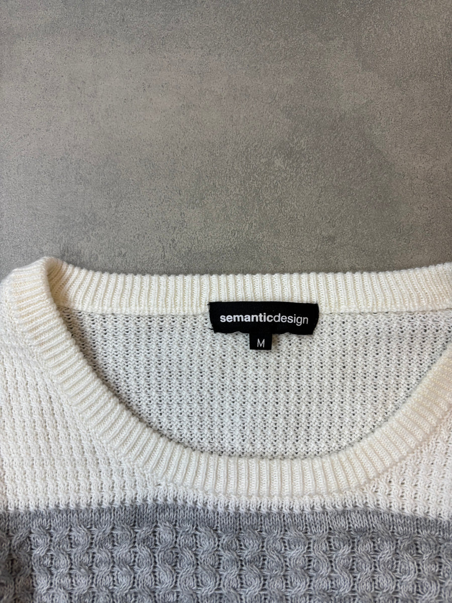 Semantic Design Strick Sweatshirt (M)