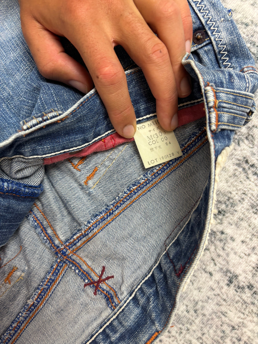 Japanese Blue Way Bootcut Damenjeans (M)