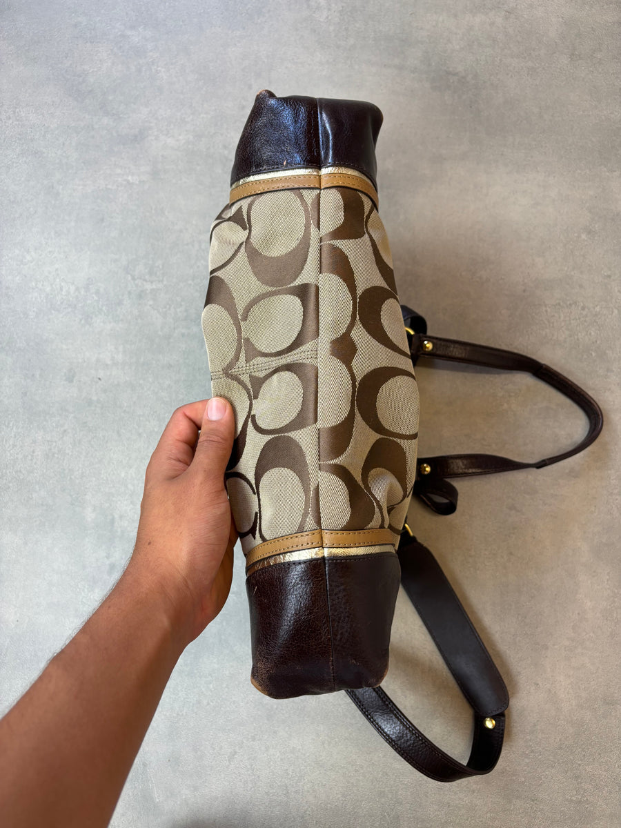 Coach Signature Canvas 2-Way Bag