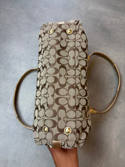 Coach Monogram Shoulder Bag