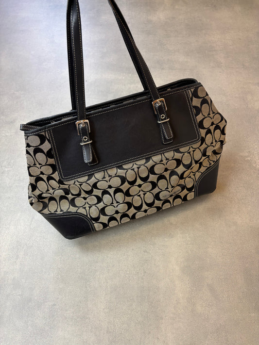 Coach Monogram Tote Bag