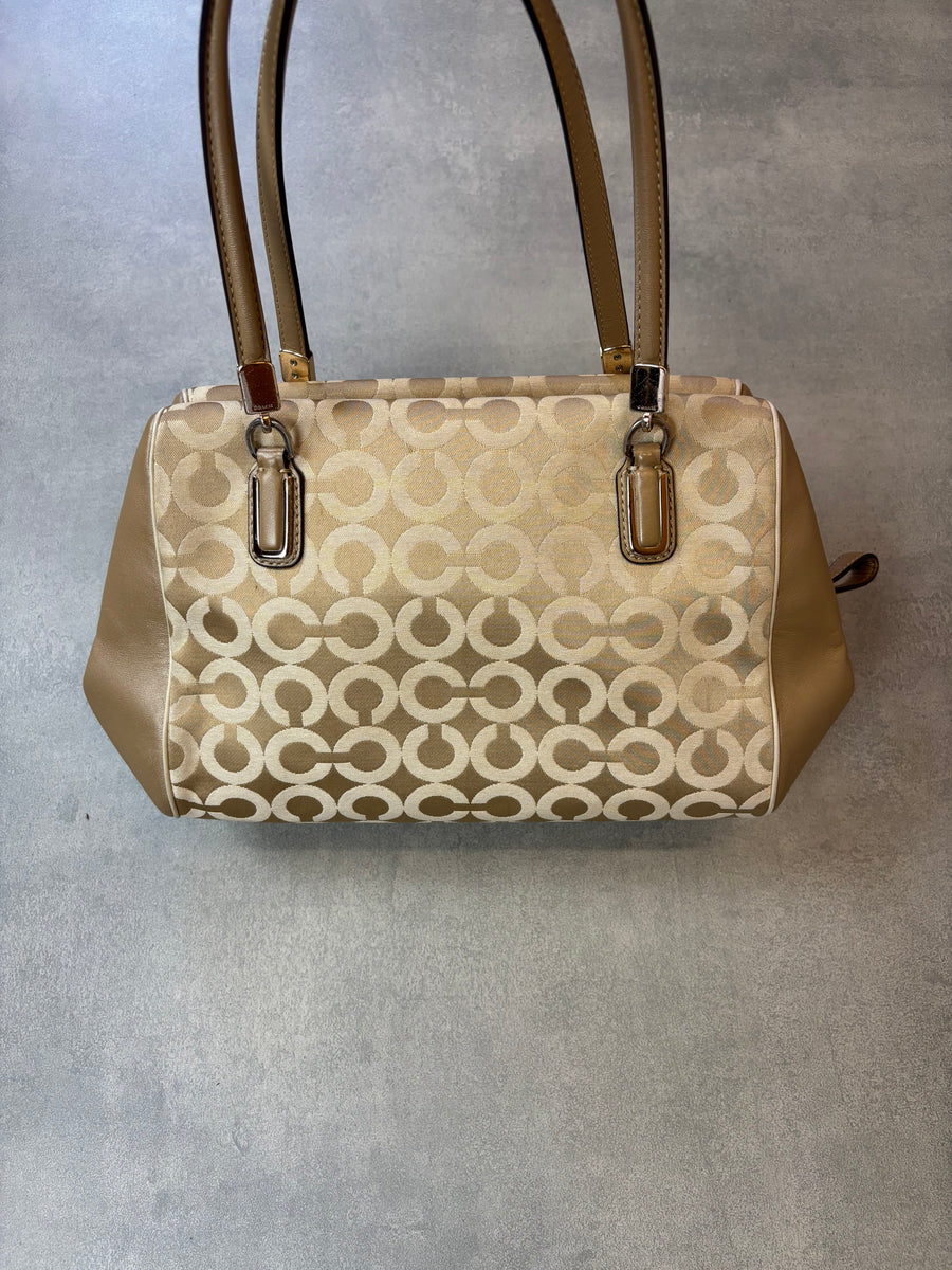 Coach Signature Canvas Shoulder Bag