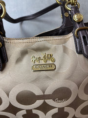 Coach Optic Signature Tote Bag