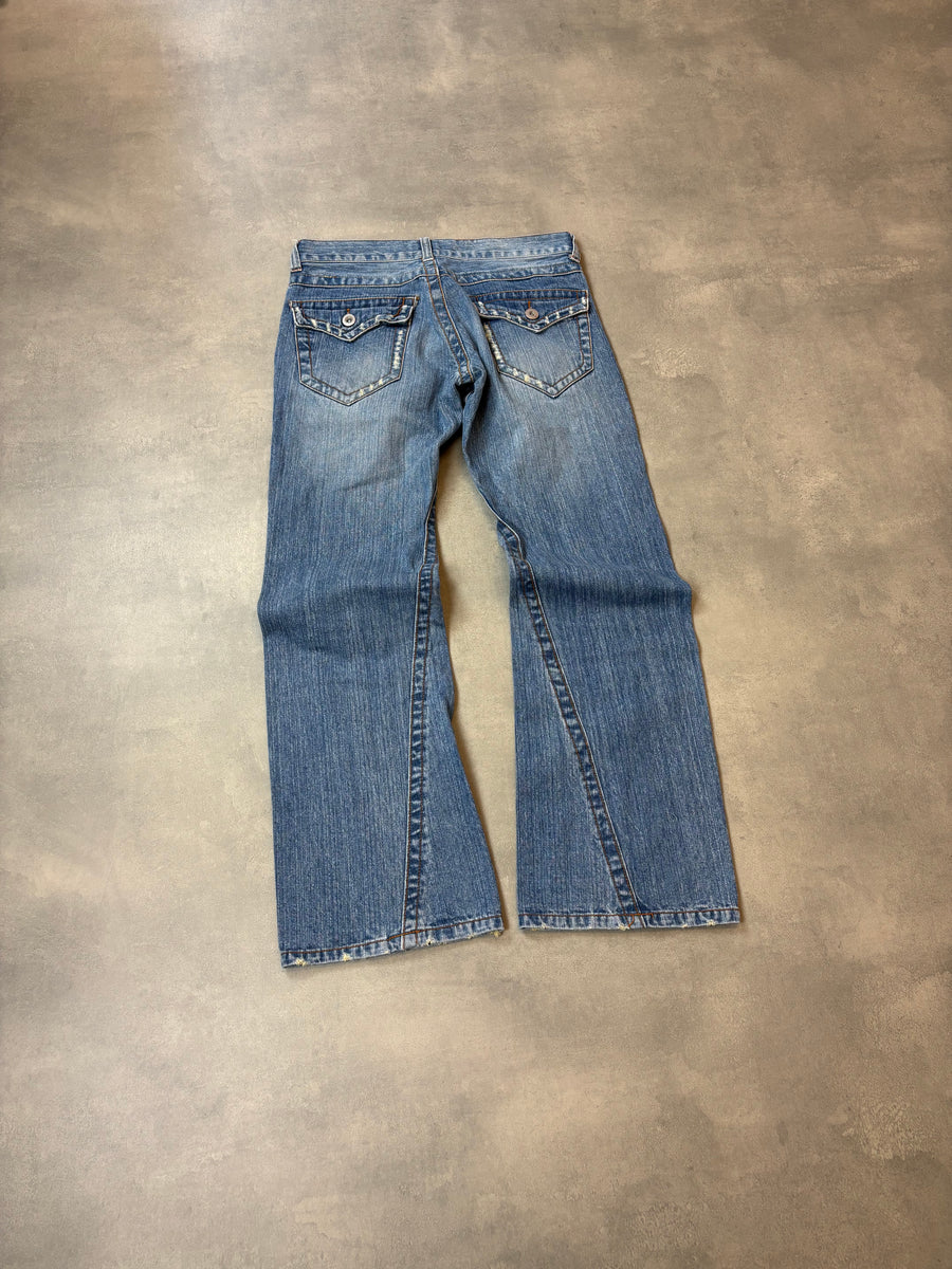 Japanese Rubber Soul Bootcut Herrenjeans (M)