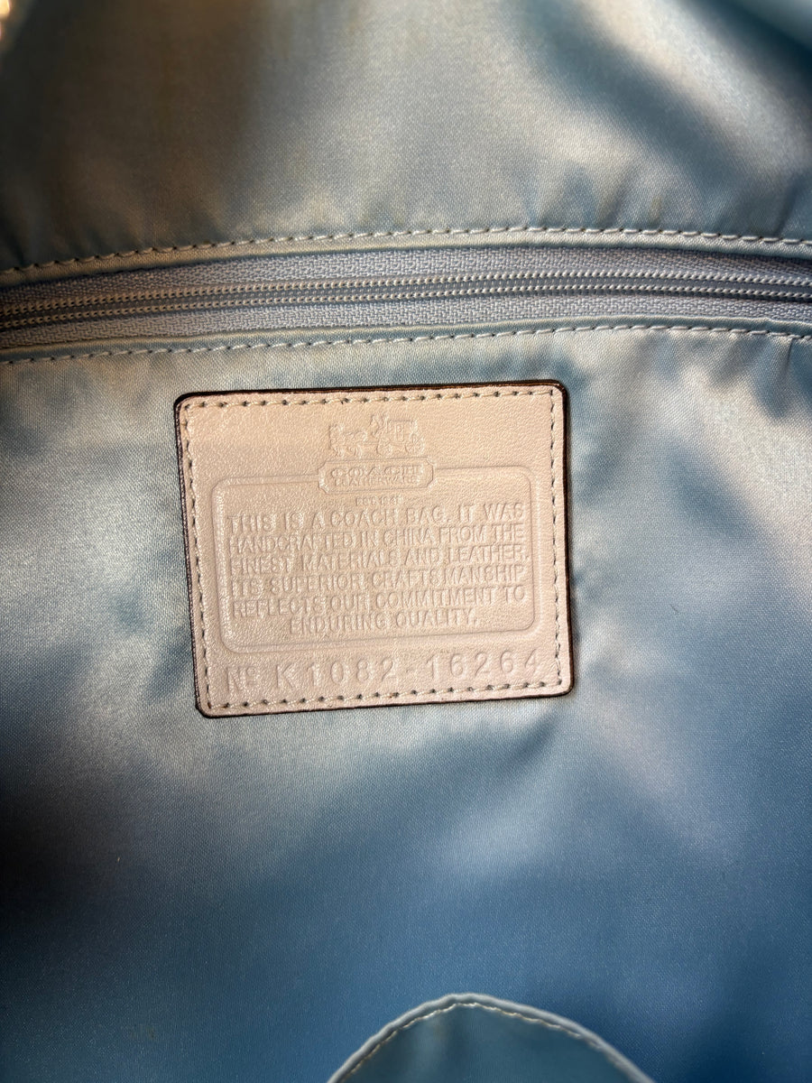 Coach Leather 2-Way Bag