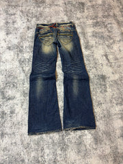 Japanese Red Pepper Bootcut Jeans (M)