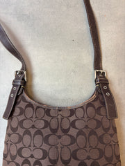 Coach Monogram Shoulder Bag