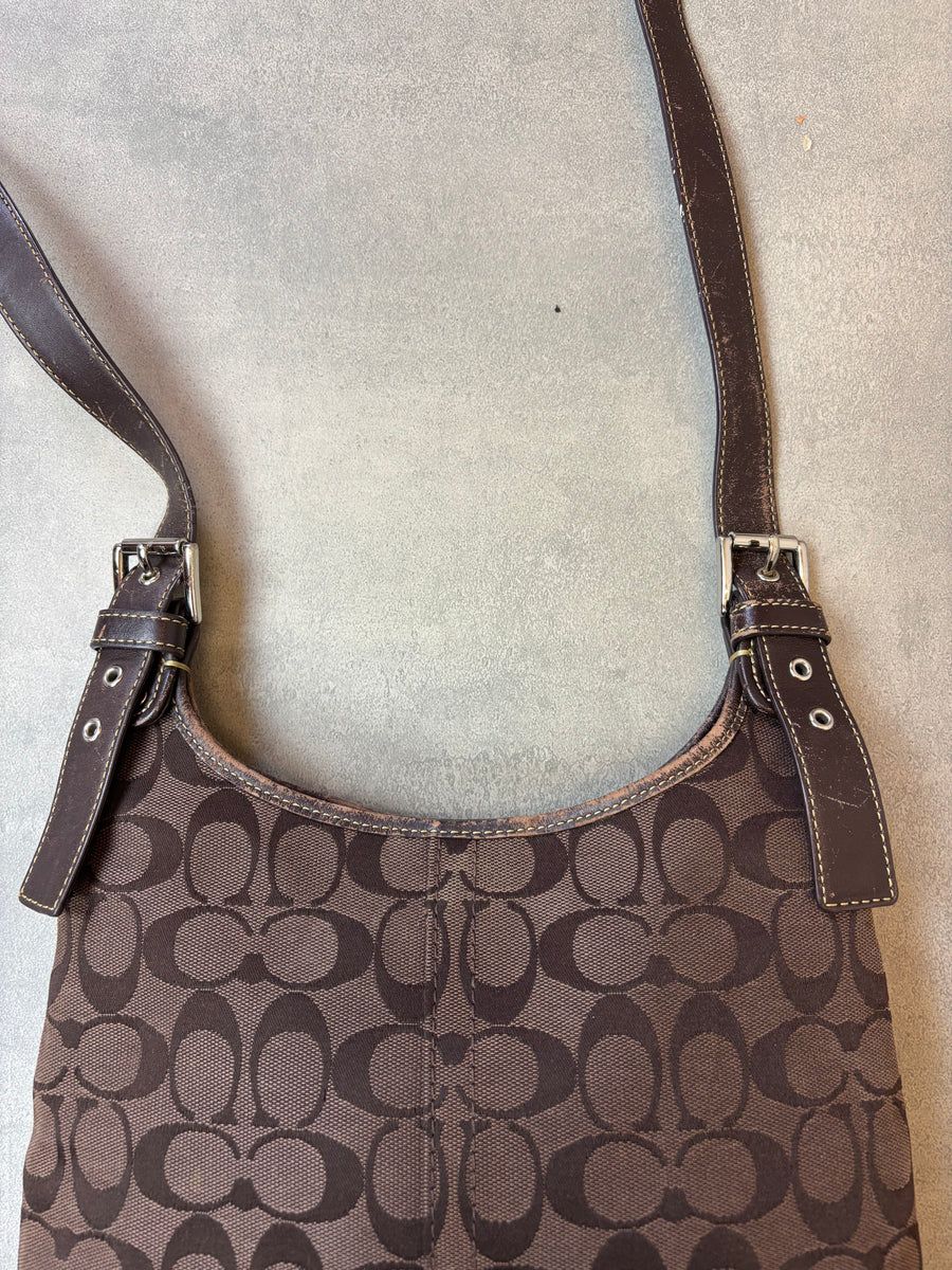 Coach Monogram Shoulder Bag